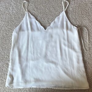 Elegant White Women's Camisole Top